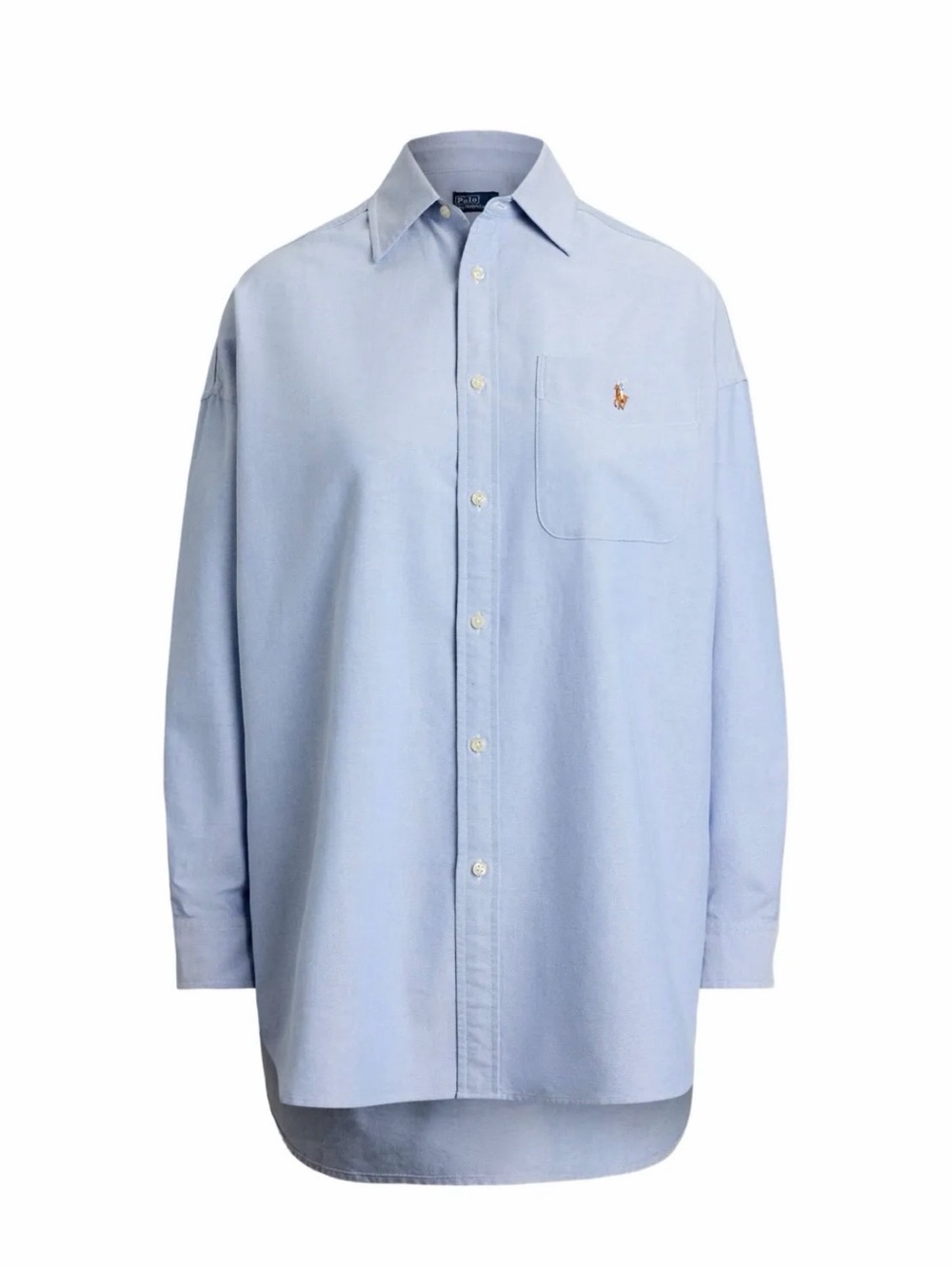 Ralph Lauren Light Blue Button-Front Oxford Shirt
